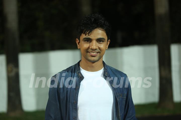 Gaurav Sharma poses for the media at Gold Charity Match