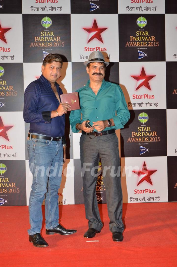 J D Majethia at Star Parivaar Awards 2015