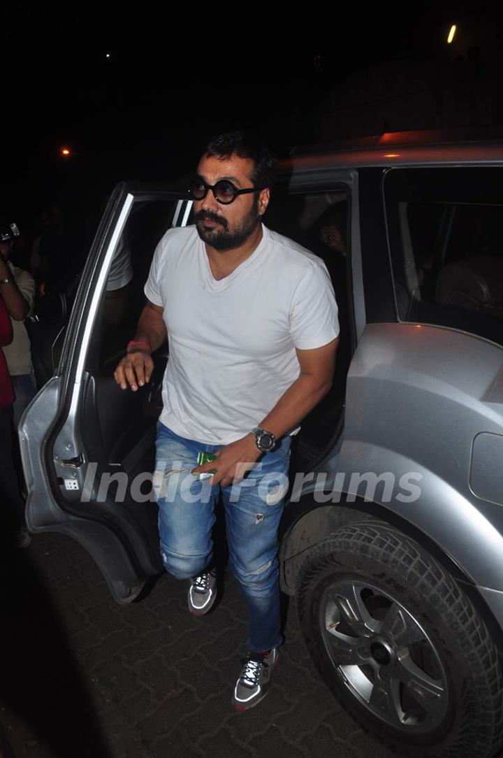 Anurag Kashyap at Deepika's Succes Bash for Piku!