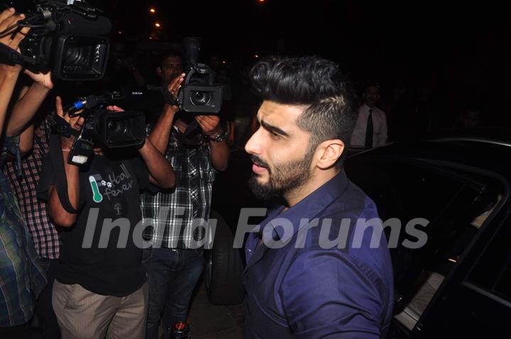 Arjun Kapoor at Deepika's Success Bash for Piku!