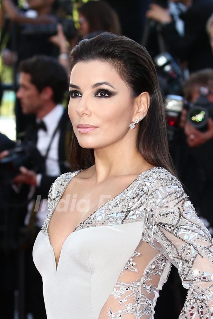 Eva Longoria was snapped at the Cannes Film Festival 2015 Red Carpet Day 6