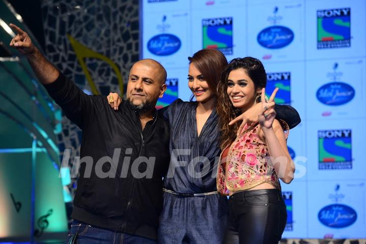 Sonakshi Sinha at Launch of Sony TV Indian Idol Junior Season 2