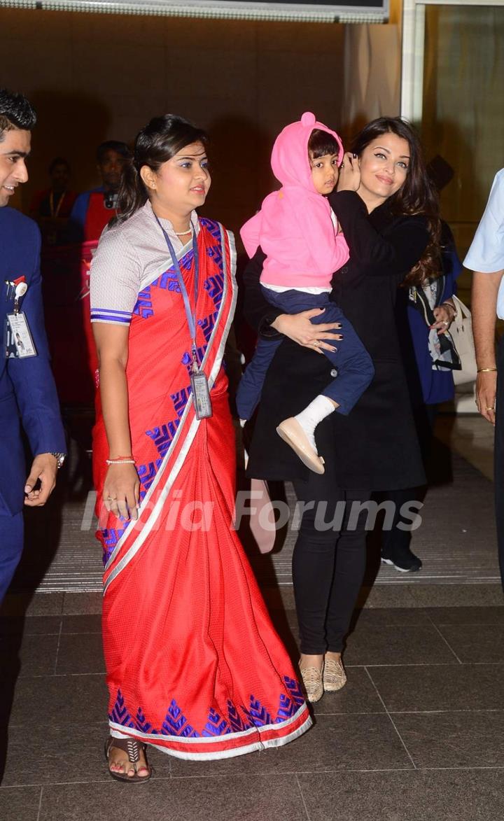 Aishwarya Rai Bachchan Return From Cannes