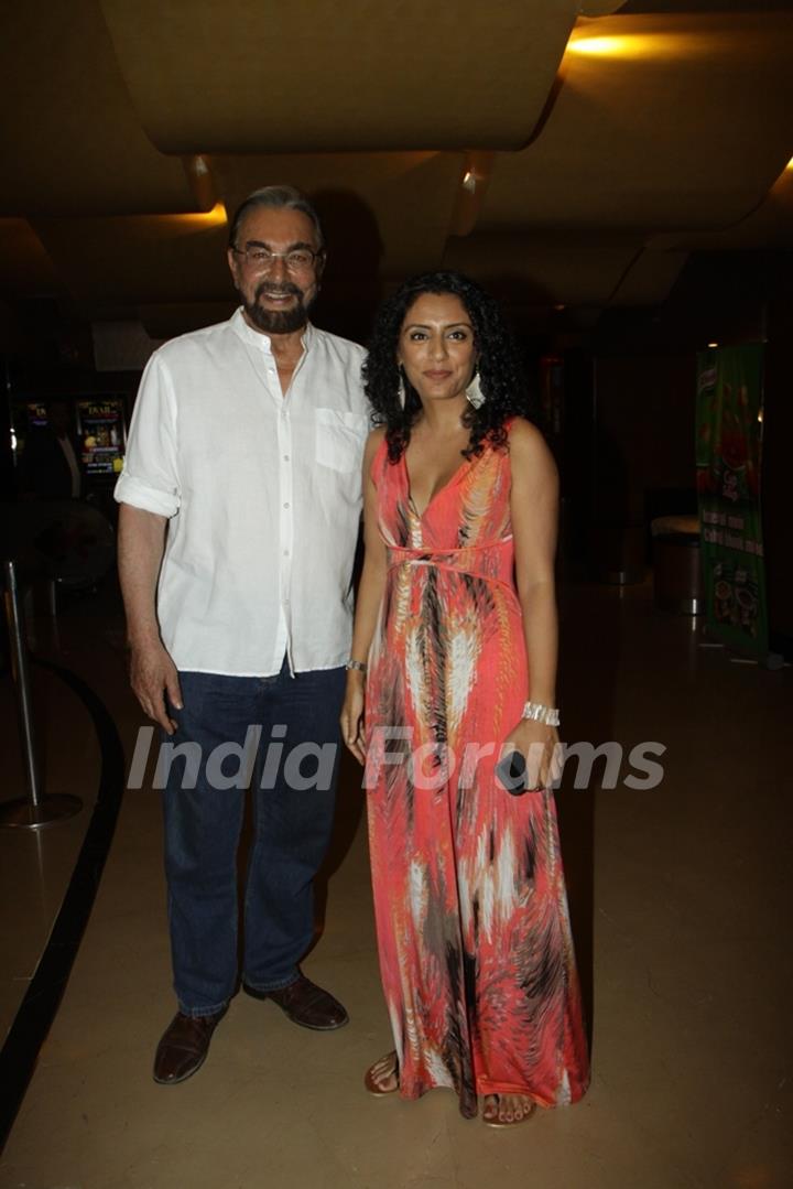 Kabir Bedi at Special Screening of Surkhaab