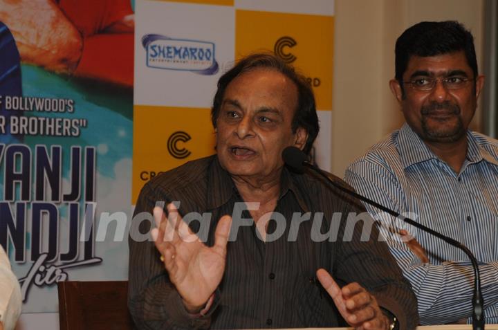 Anandji Virji Shah Interacts With Media at Launch of '101 Kalyanji Anandji Hits'