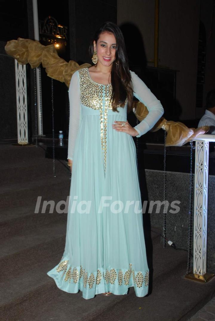 Annindita Naiyar at Vishal Mahadkar's Wedding Reception