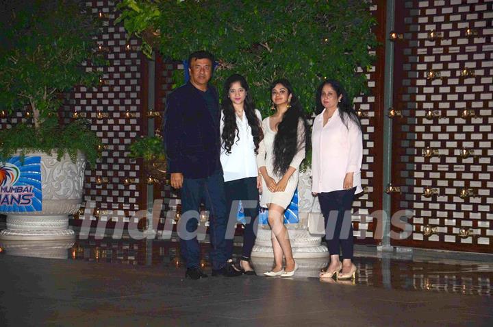 Anu Malik at Ambani's Bash for Mumbai Indians Win!