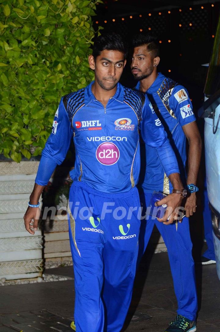 Hardik Pandya at Ambani's Bash for Mumbai Indians Win!