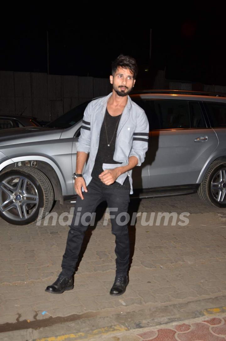 Shahid Kapoor at Mukesh Chhabra’s Birthday Bash