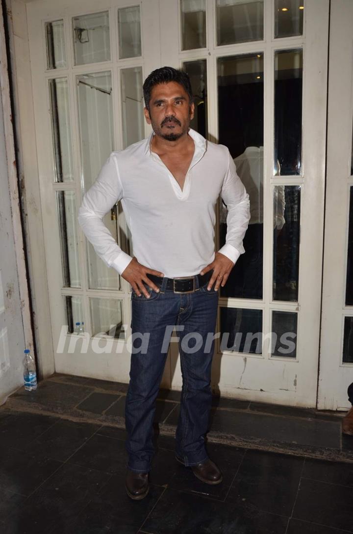 Suniel Shetty at Mukesh Chhabra’s Birthday Bash