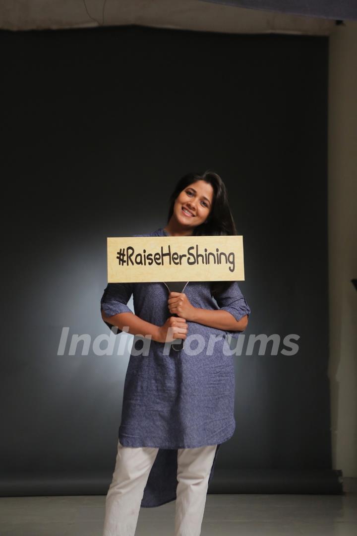 Narayani Shastri at O Meri Jaan Music Video Shoot