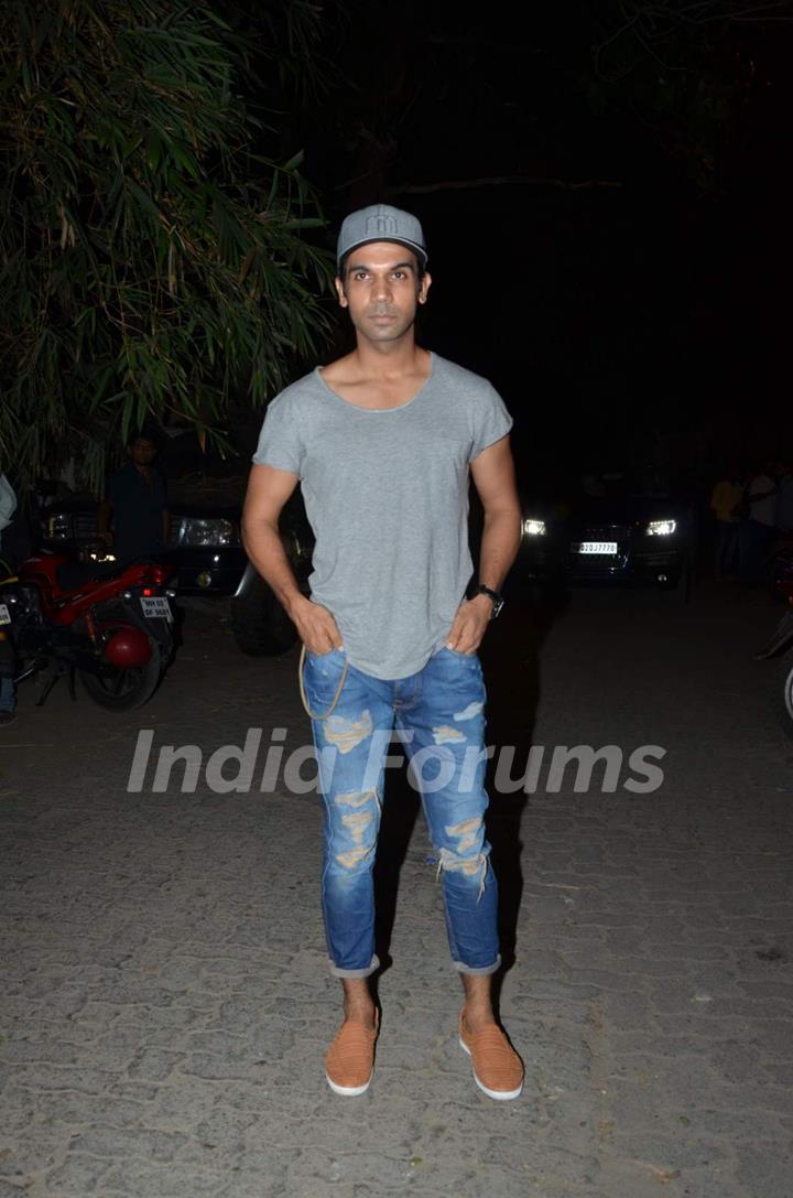 Rajkummar Rao at Tanu Weds Manu Returns Success Bash