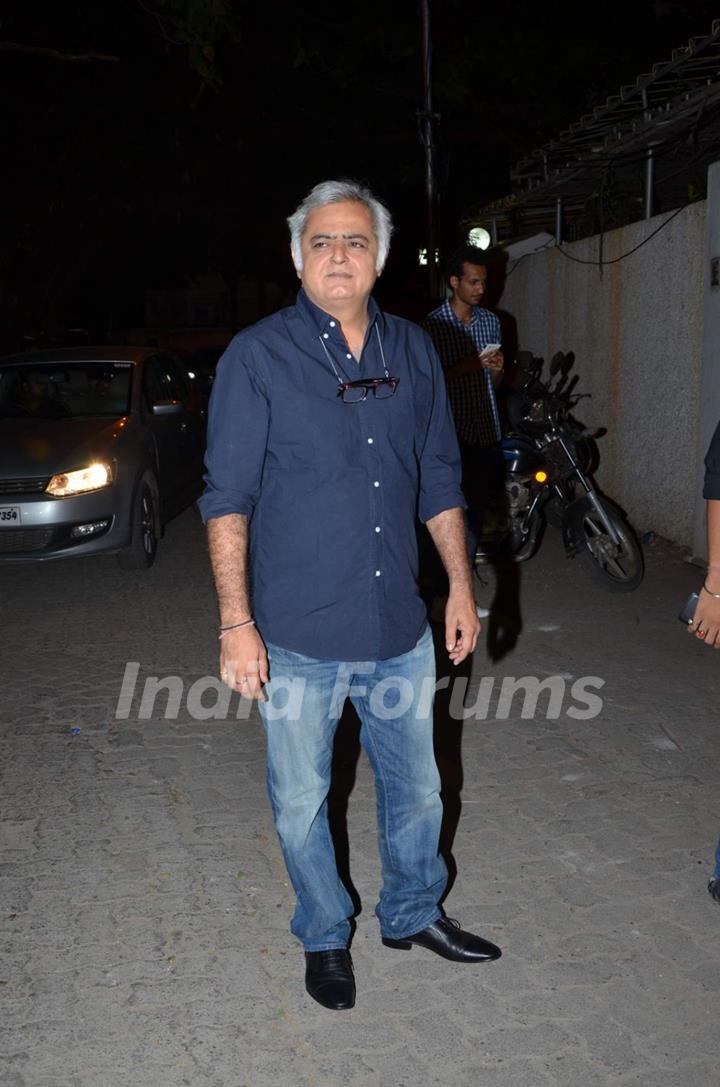 Hansal Mehta was at Tanu Weds Manu Returns Success Bash