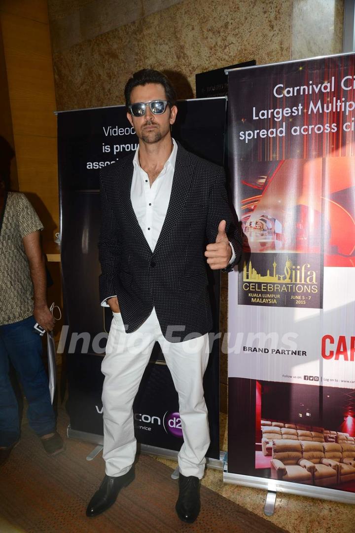 Hrithik Roshan at IIFA Malaysia Press Meet