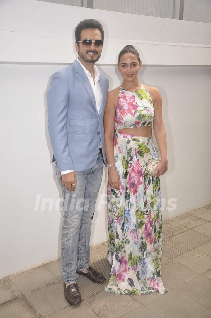 Esha Deol With Her Husband At Nishka Lulla's Party