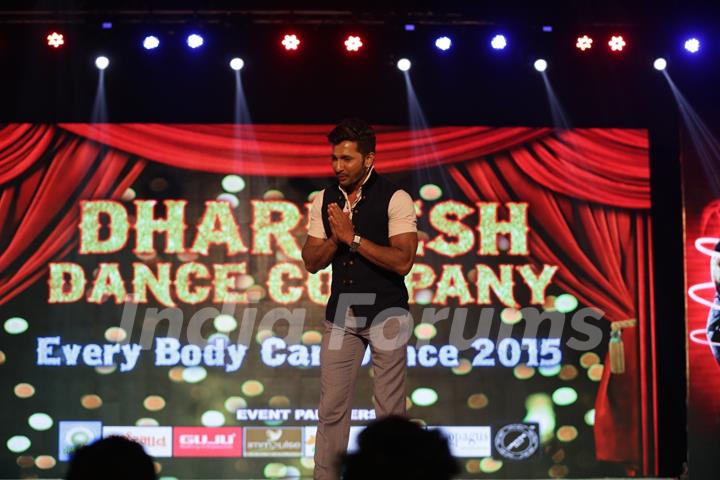 Terence Lewis greets the audience at the Launch of EBCD 2015