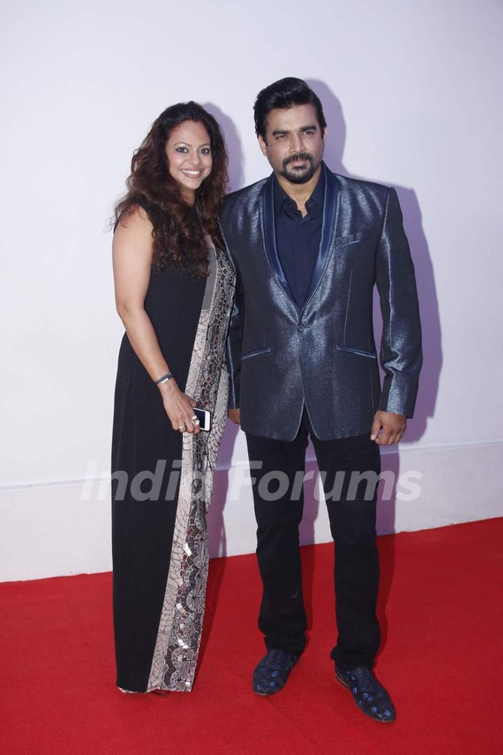 R. Madhavan With His Wife!