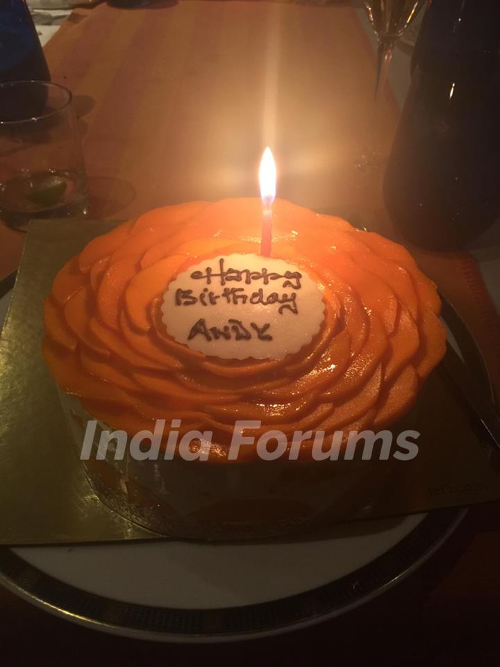 VJ Andy's Birthday Cake