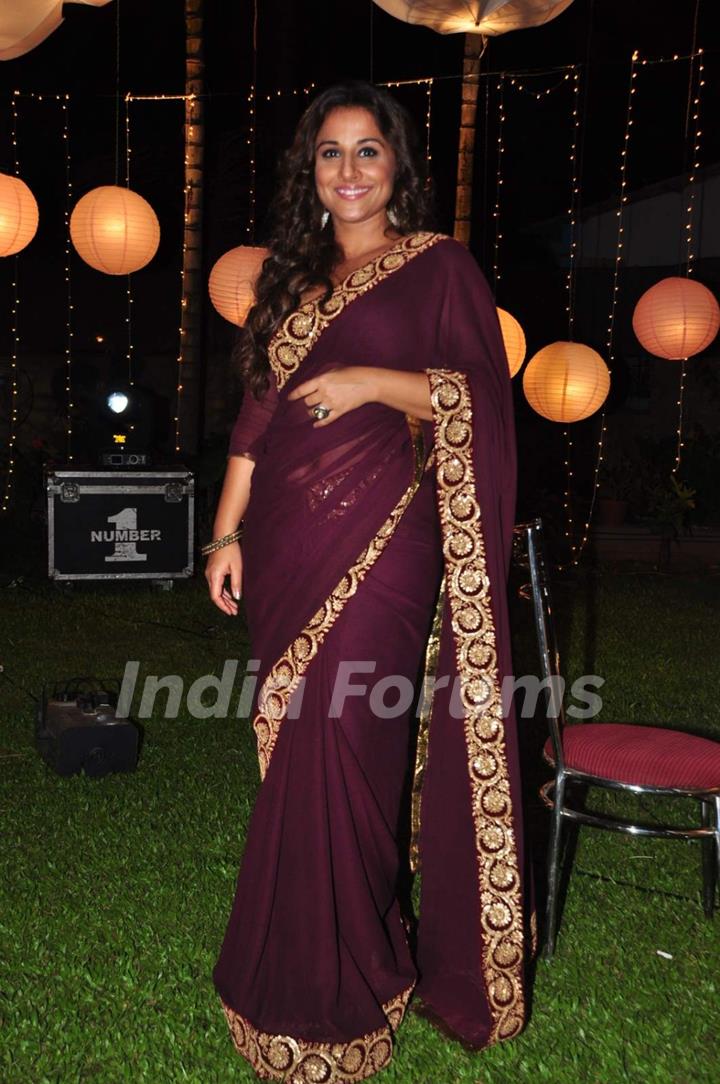 Vidya Balan for Promotions of Hamari Adhuri Kahani