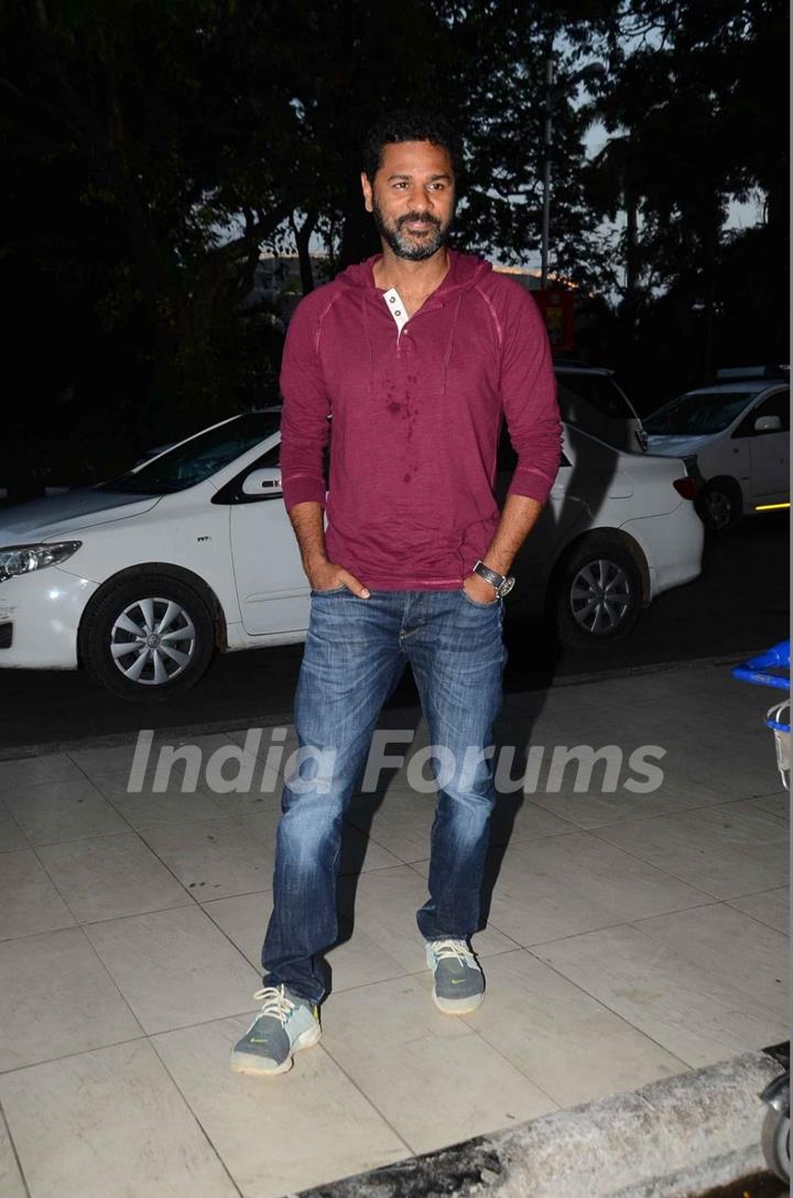 Prabhudeva Snapped at Airport