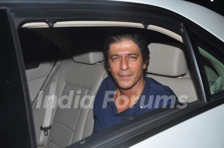 Chunky Pandey at Special Screening of Dil Dhadakne Do