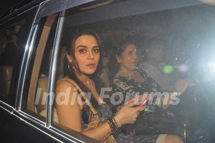 Preity Zinta at Special Screening of Dil Dhadakne Do