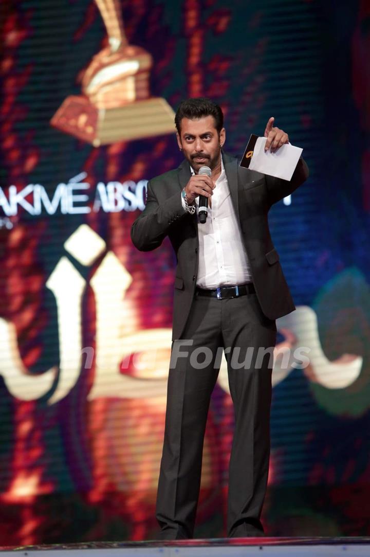 Salman Khan at AIBA Awards