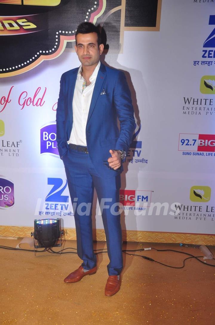 Irfan Pathan at Gold Awards