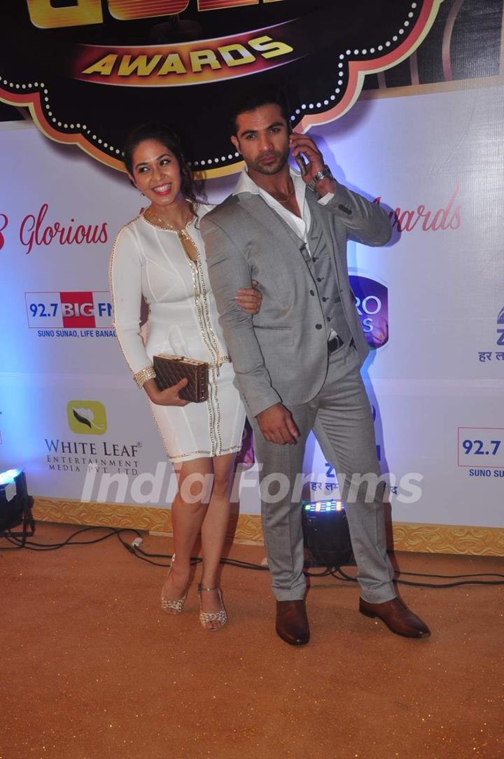 Mohammad Nazim and Firoza Khan at Gold Awards