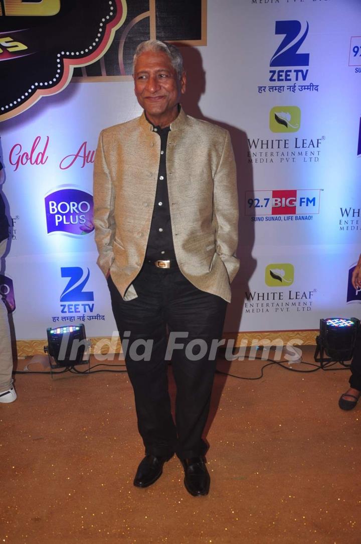 Rajendra Gupta at Gold Awards