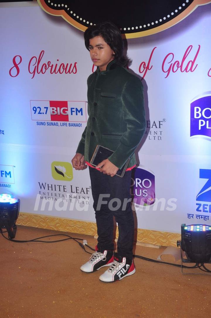 Siddharth Nigam at Gold Awards