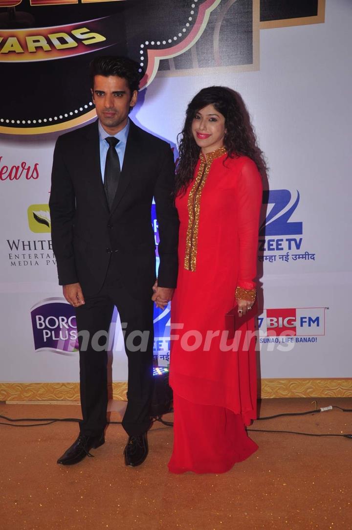 Mohit Malik and Aditi Shriwaikar at Gold Awards