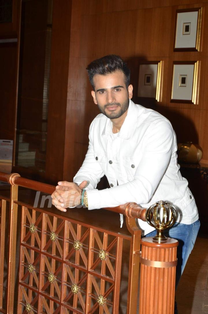 Karan Tacker poses for the media at Malaysia