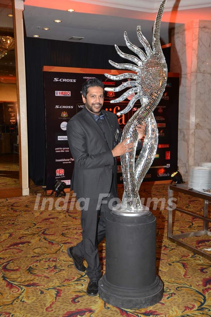 Rocky S poses for the media at IIFA 2015 Day 2