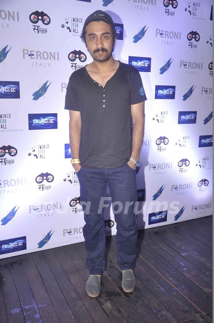 Siddhant Kapoor poses for the media at the Charity Sundowner hosted by Shahza Morani