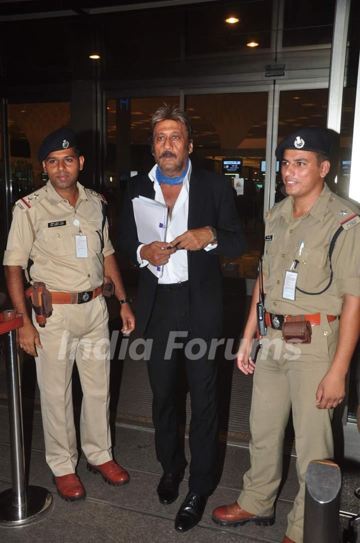 Jackie Shroff Leaves for IIFA 2015