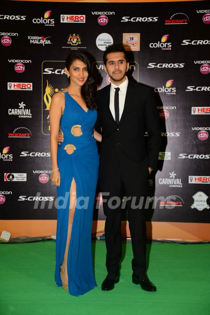 Ritesh and Dolly Sidhwani at IIFA Awards