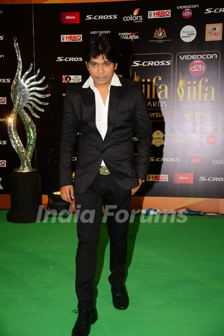 Ankit Tiwari at IIFA Awards