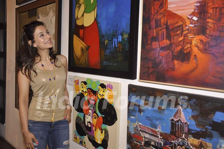 Ameesha Patel at CPAA Art Exhibition