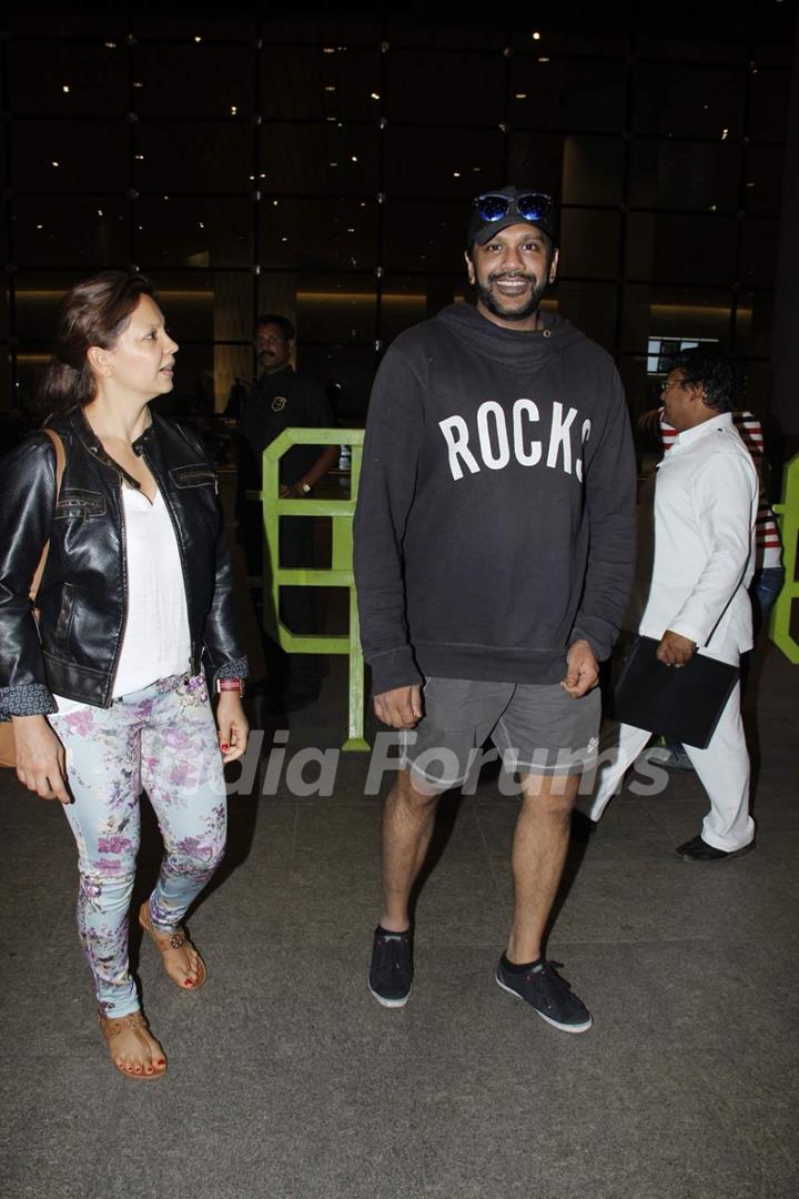 Rocky S Snapped at Airport