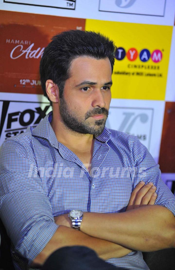 Emraan Hashmi Promotes Hamari Adhuri Kahani