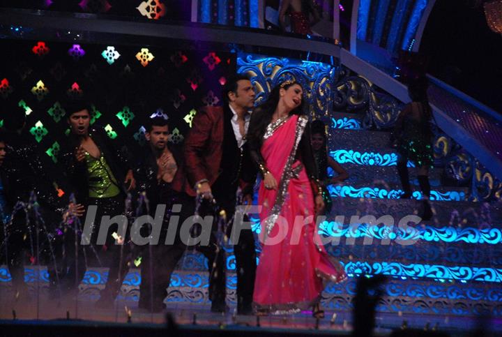 Karisma Kapoor and Govinda at ZEE DID Grand Finale