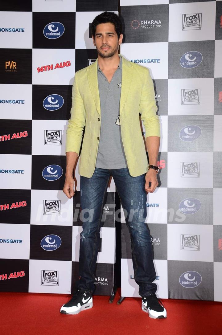 Sidharth Malhotra at Trailer Launch of Brothers