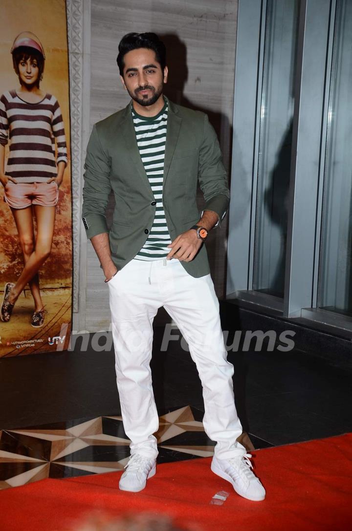 Ayushmann Khurrana at Success Bash of PK