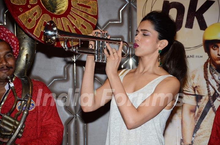 Deepika Padukone at Success Bash of PK