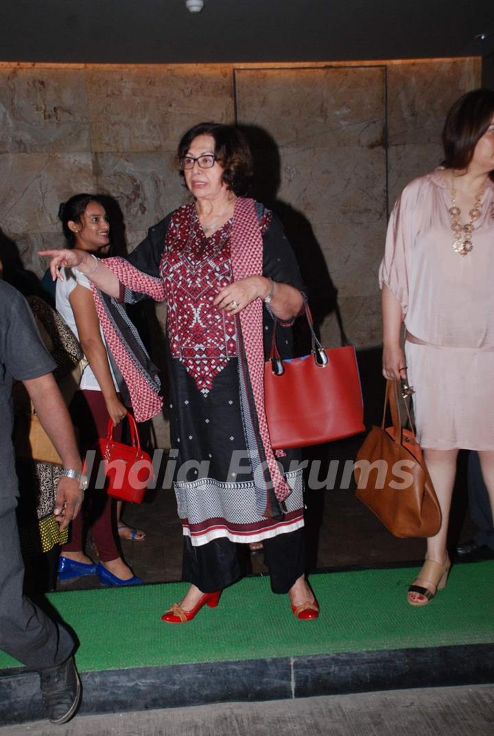 Helen at Screening of Hamari Adhuri Kahani