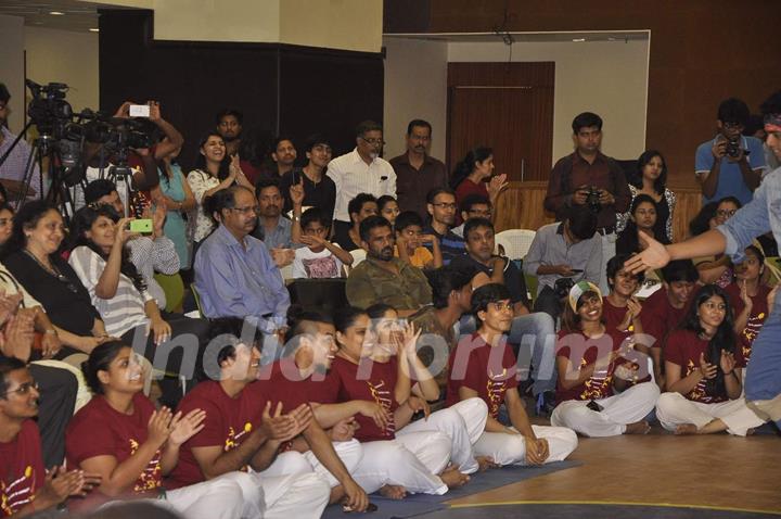 Suniel Shetty Attends a School Event