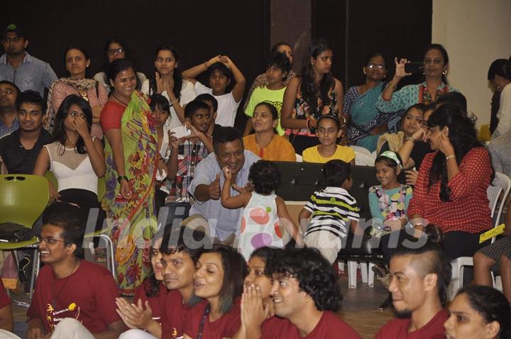 Sanjay Gupta Attends a School Event