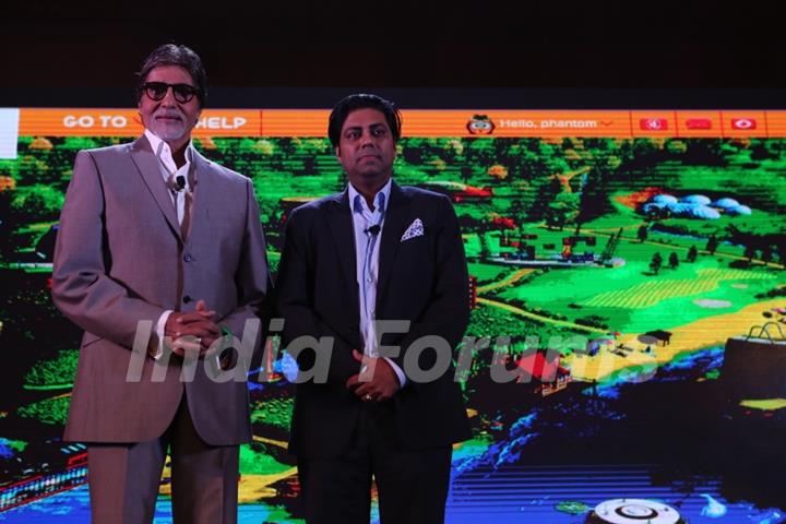 Amitabh Bachchan was at Worldoo.com Event