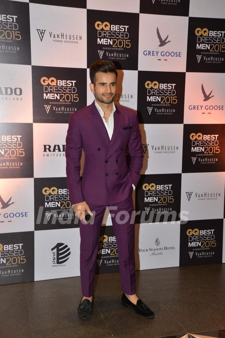 Karan Tacker at GQ India Best-Dressed Men in India 2015